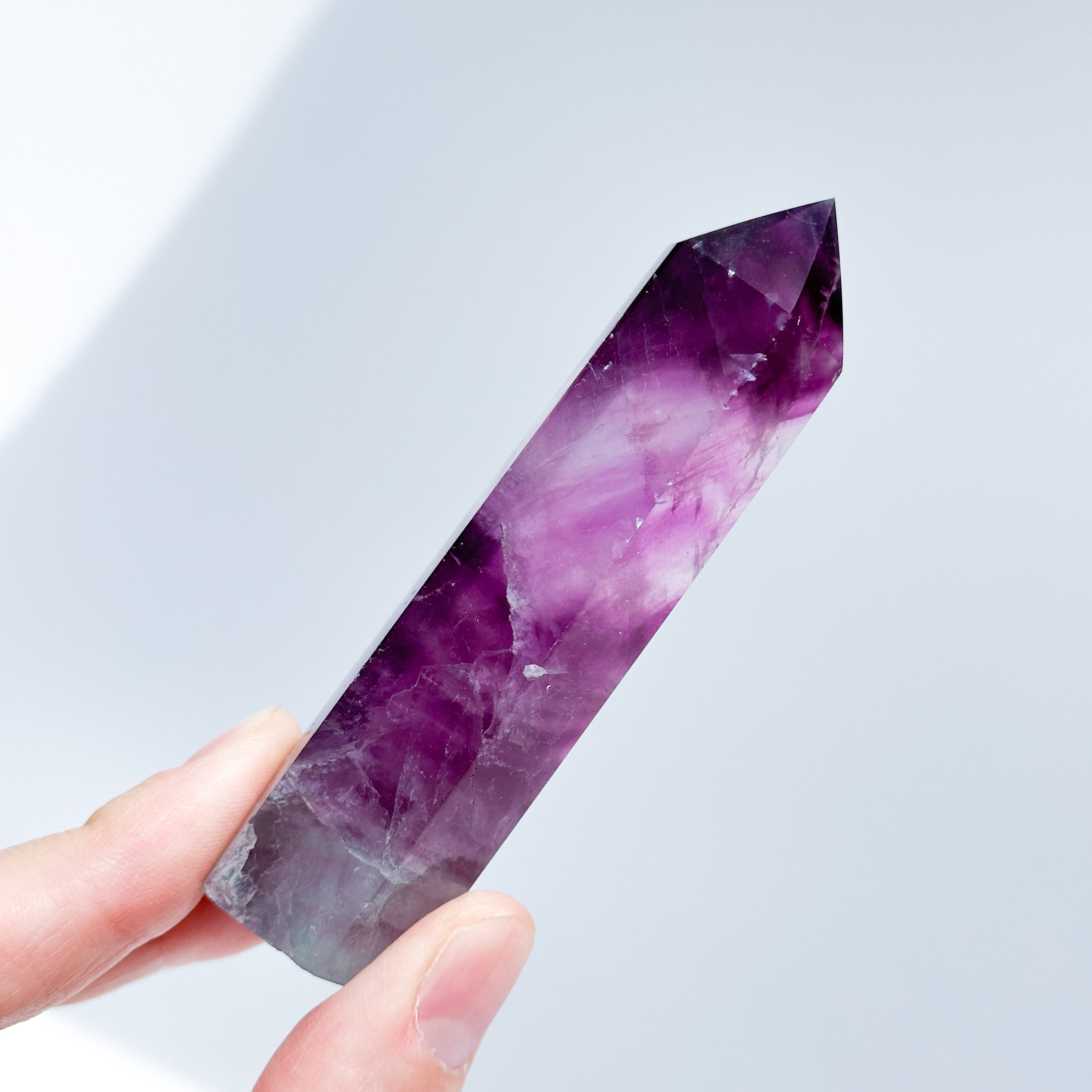 レインボーフローライト タワー22◇ Rainbow Fluorite ◇天然石・鉱物