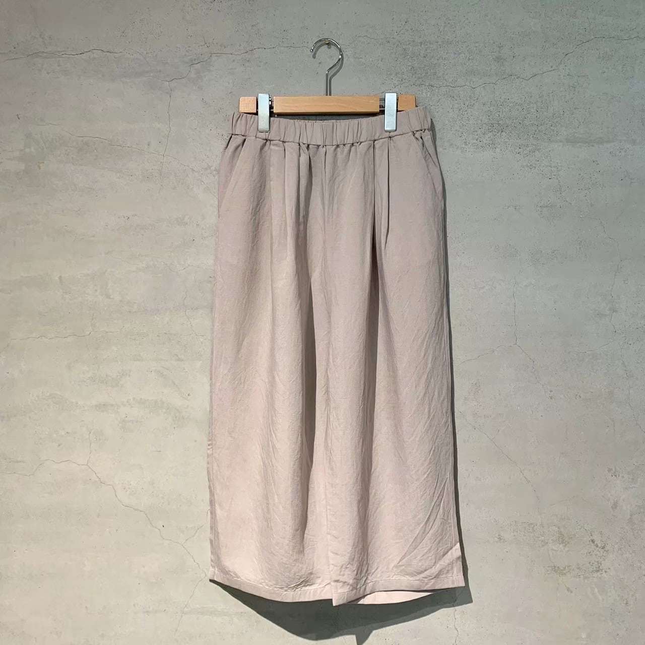 evam eva】bamboo linen pants/E241T097 | eighty88eight