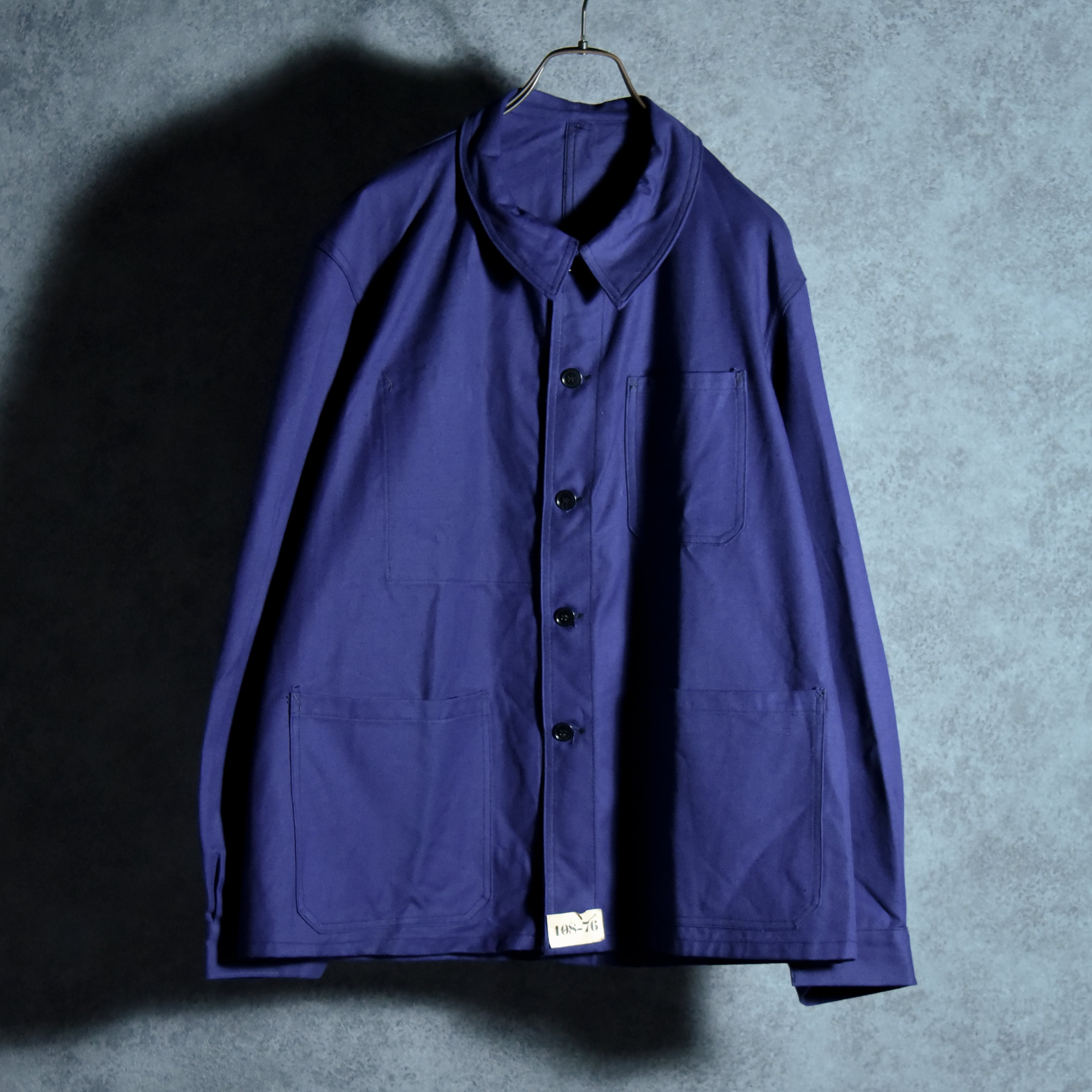 DEAD STOCK】60s French Army Work Twill Jacket Coverall フランス軍