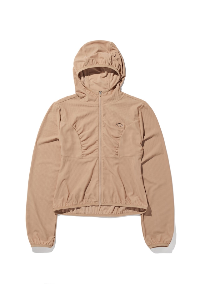 [MSCHF] HOODED WAFFLE ZIP-UP_BEIGE ミスチーフ 正規品 韓国ブランド 韓国ファッション 韓国代行 韓国通販 mischief