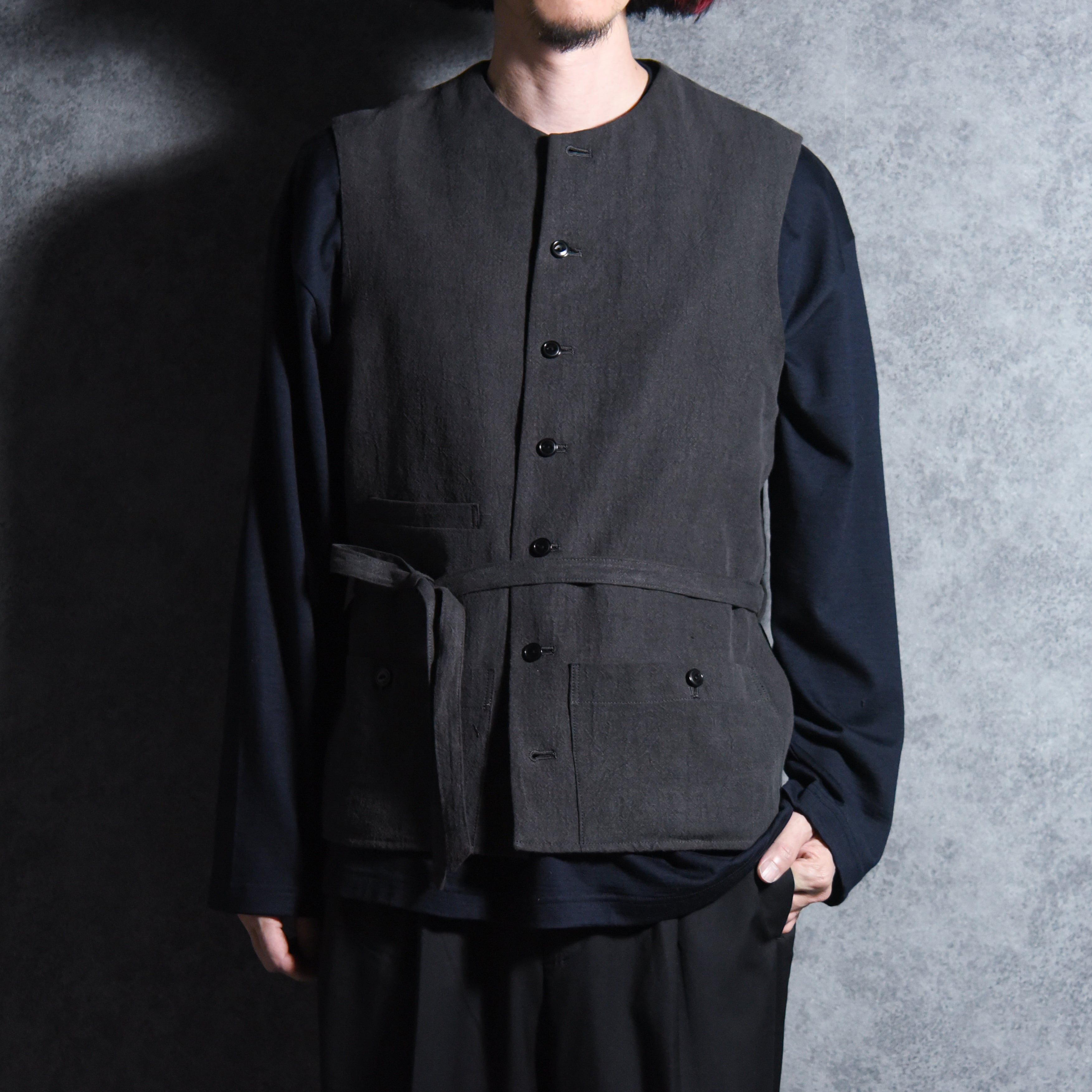 Vest | mark & collars (マークアンドカラーズ)