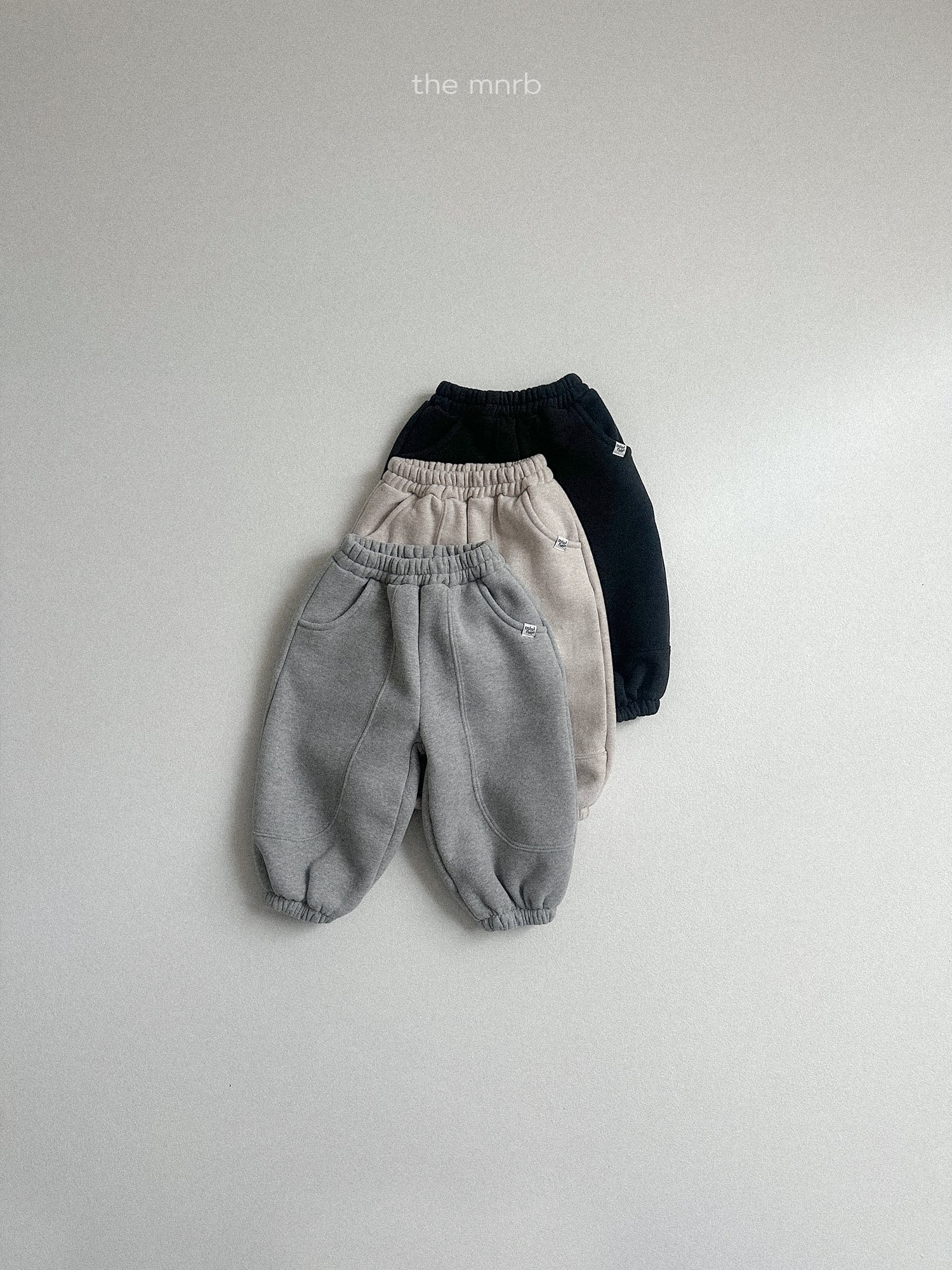 rookie brushed jogger pants【minirobe】※12月中旬発送予定