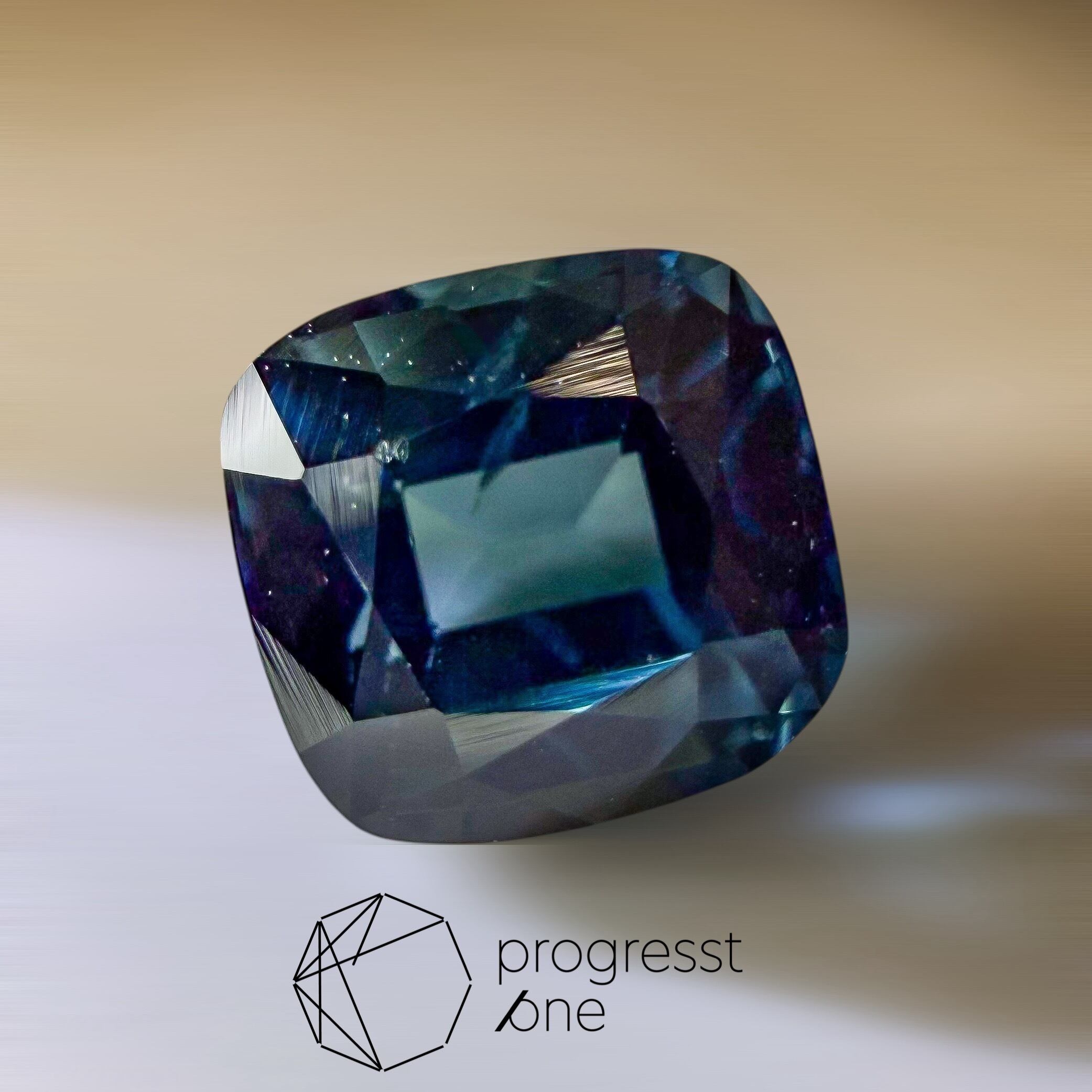 ★(のぶ！)インディゴライトトルマリン カット 5ミリブレス(珍品 SA) ☆クォーツwithインディゴライトトルマリンカット 5ミリブレス③