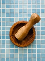 Mortar & Pestle Pepper（チークウッド すり鉢セット）