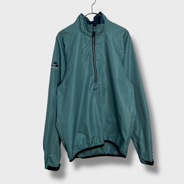 ACG ナイキ　ハーフジップナイロンジャケッM 90s 00's パッカブル