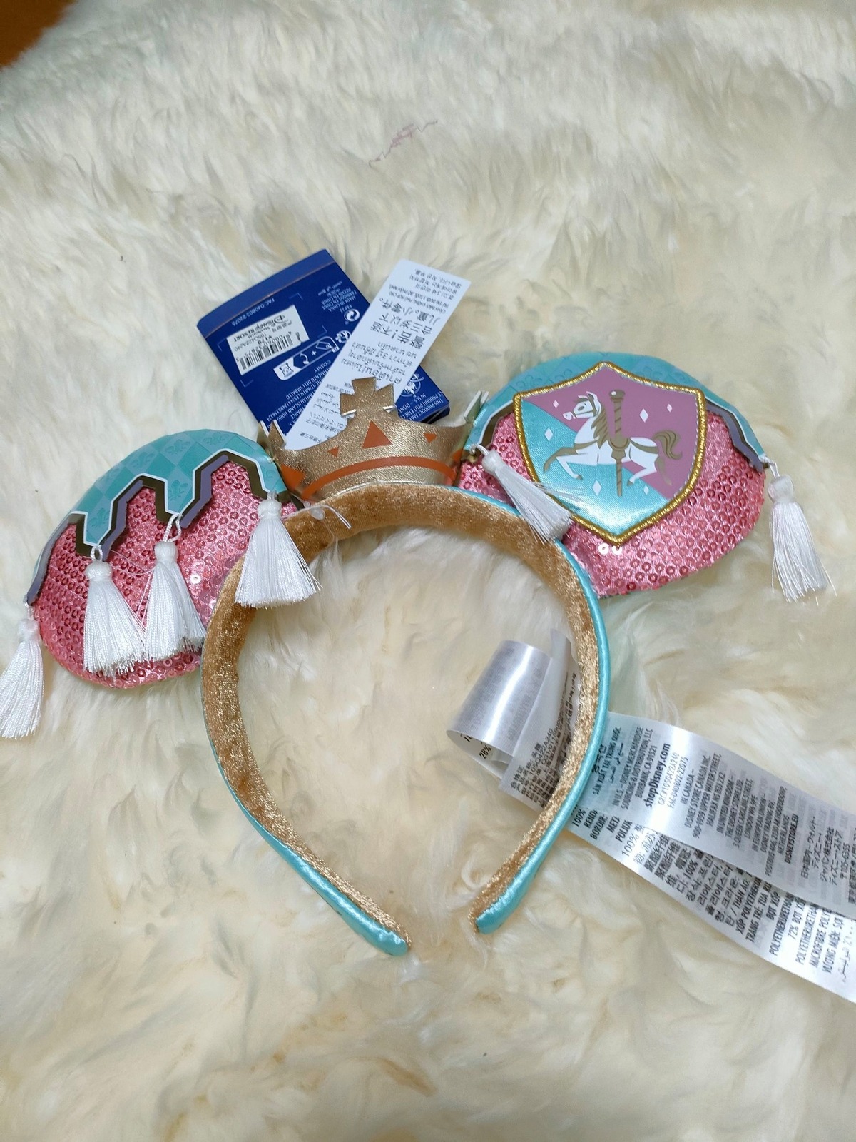 激レア】上海ディズニー正規品 WDW 50周年カチューシャ ビカルーセル 
