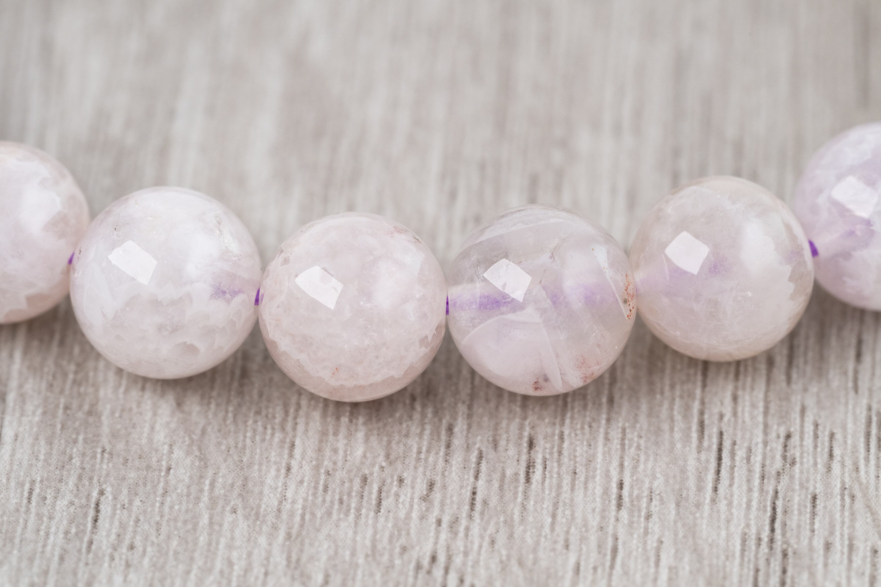 ◇一点物◇クレイジーレースアゲート（アメジスト） 9mmブレスレット