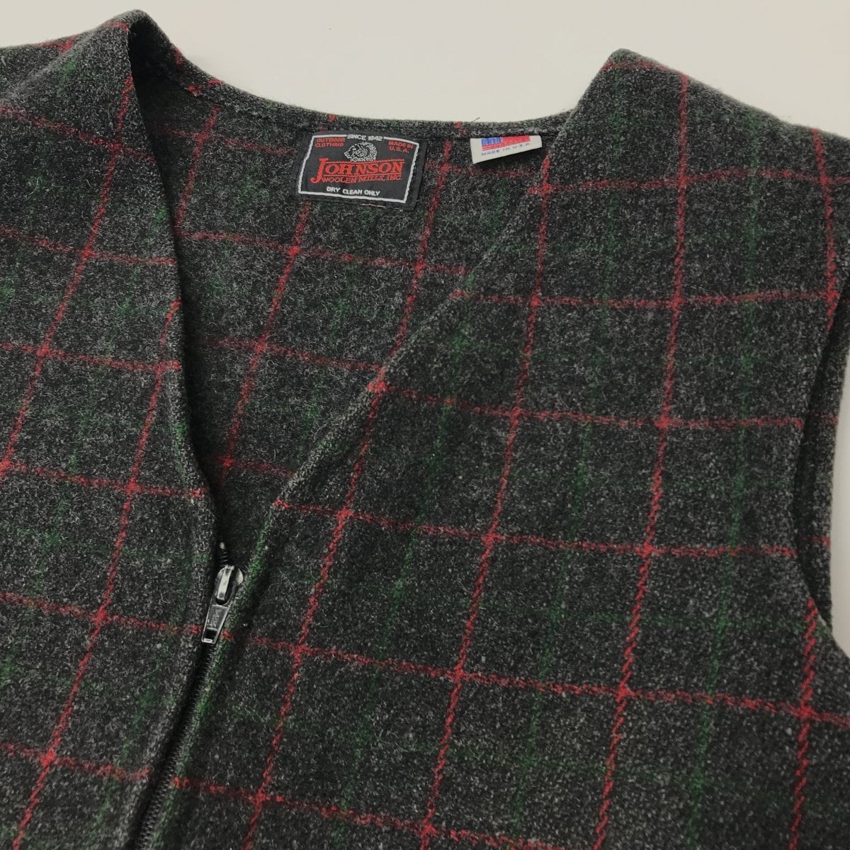 おすすめ特集の通販 JOHNSON WOOLEN MILLS チェック ウールジャケット