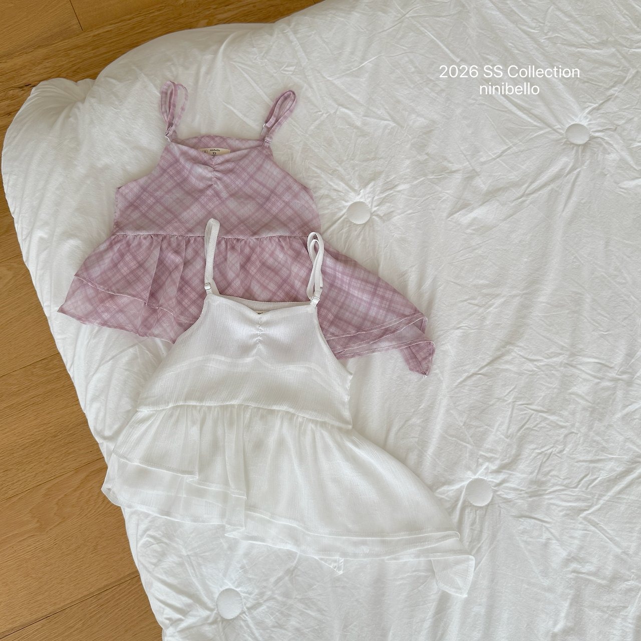 [ninibello] Charming Chiffon Bustier / [니니벨로] 챠밍쉬폰뷔스티에