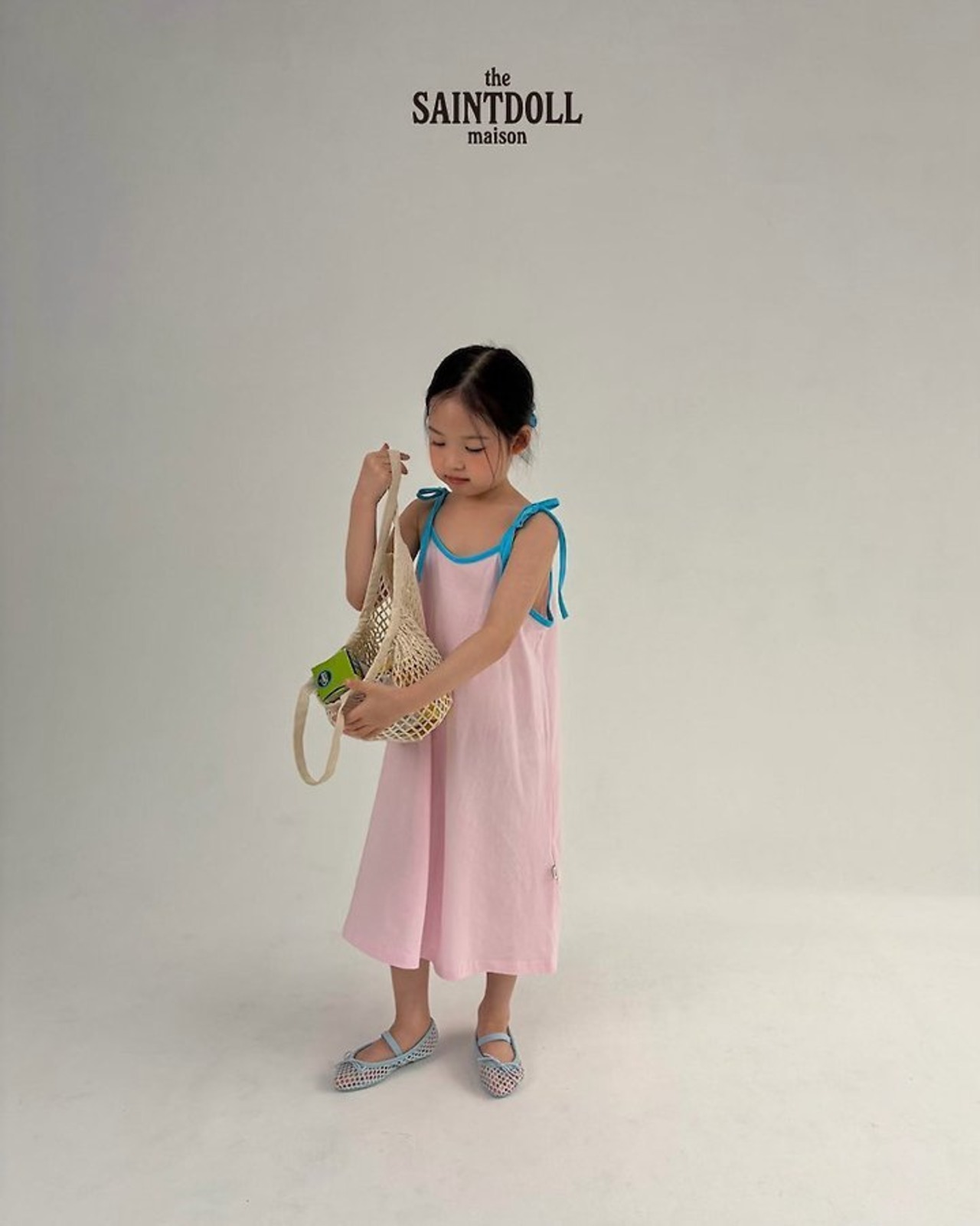 [SAINTDOLL] Less Point Dress (JS/JM/JL) / [세인트돌] 레스포인트원피스 (JS/JM/JL)
