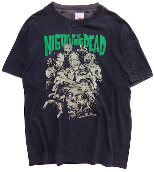 00年代 ナイト・オブ・ザ・リビングデッド 映画 Tシャツ 【M】 ｜ ロメロ ゾンビ NIGHT OF THE LIVING DEAD ホラー ヴィンテージ 古着