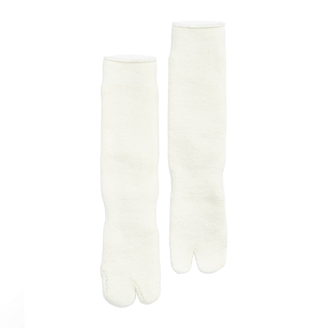 Brushed Pile Socks (Off White)