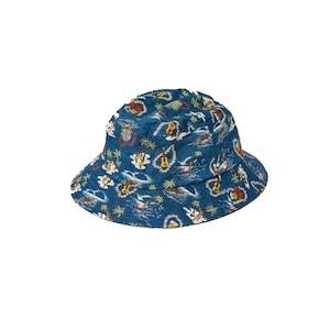 LITE YEAR Hawaiian Bucket Hat - Royal Blue