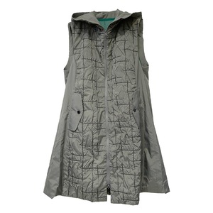 【最新作】撥水タフタ　収縮エンブロイダリー刺繍ベスト【260-9115】Embroidered vest