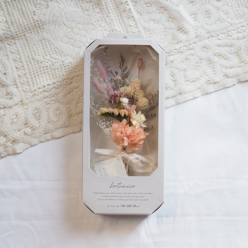 676. dried flower box (swag)  ｜ドライフラワーボックス