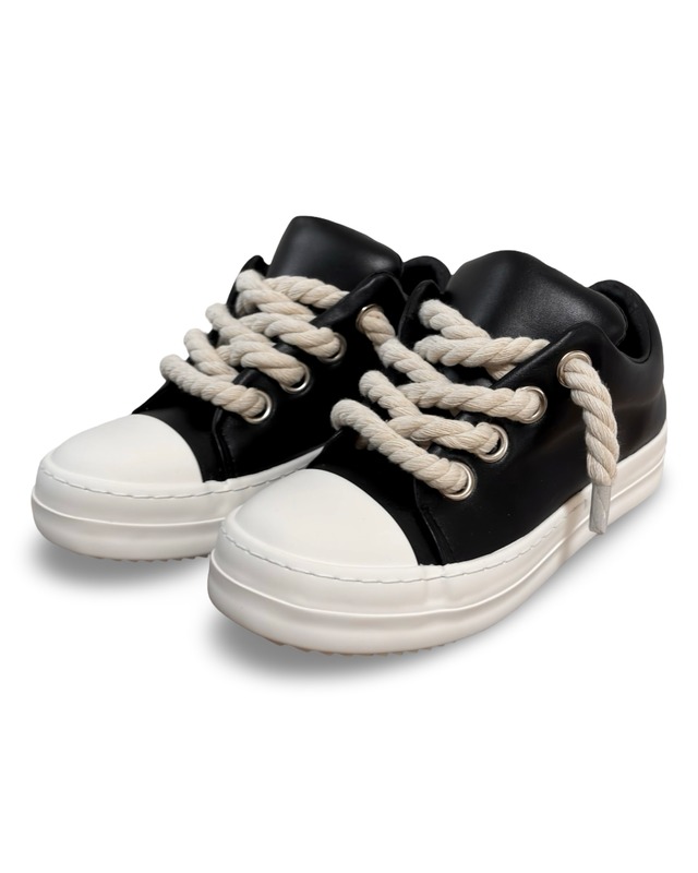 BLACK BIG ROPE SNEAKER