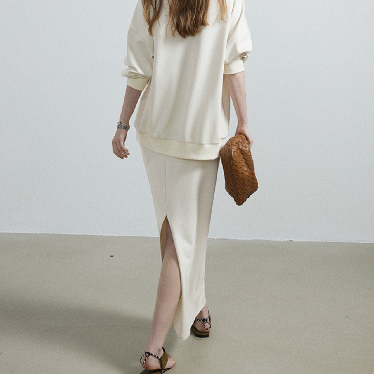 【セットアップ可】Long Skirt T3529