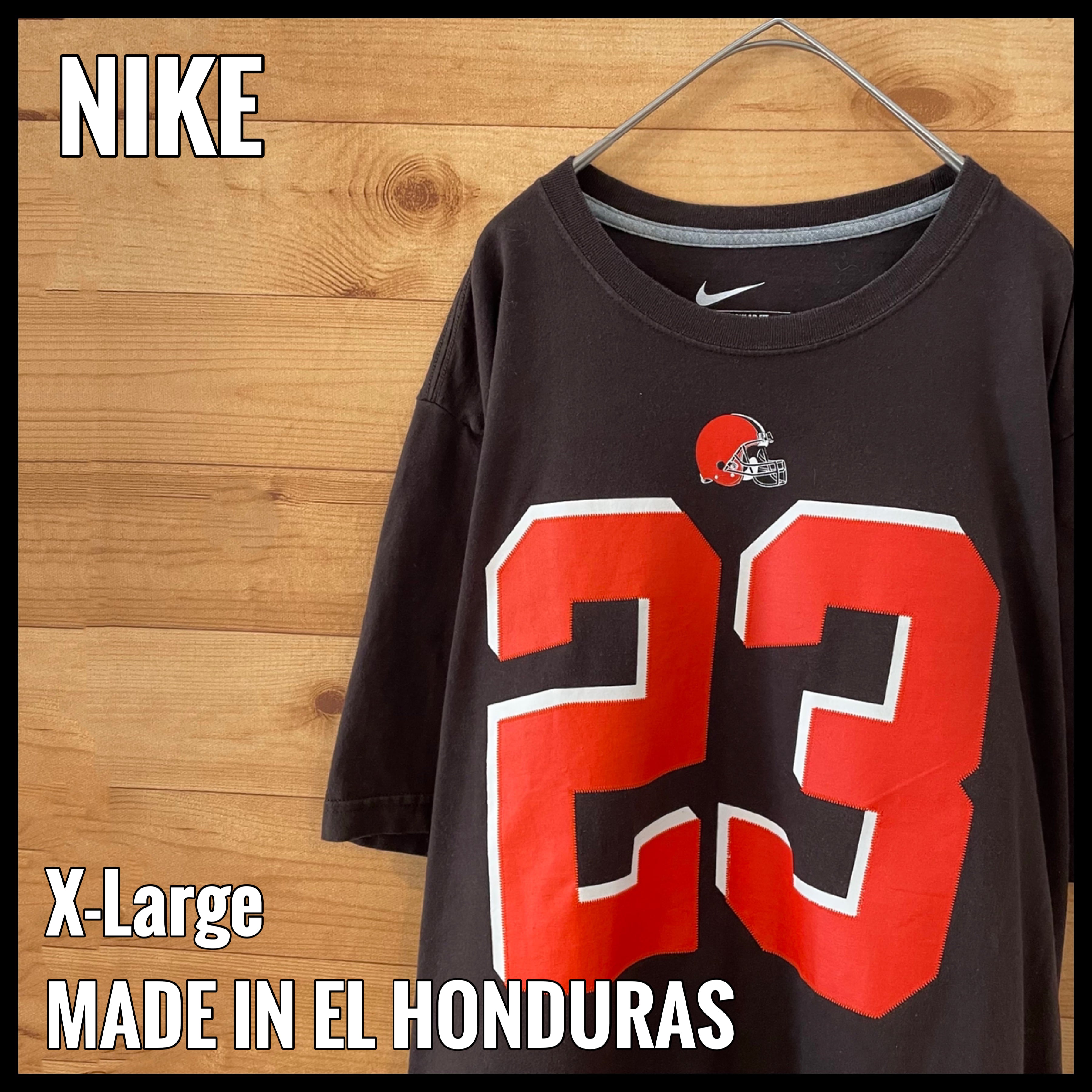 NIKE】アメフト NFL ナンバリング Tシャツ XL ビッグサイズ ネーム 背 ...