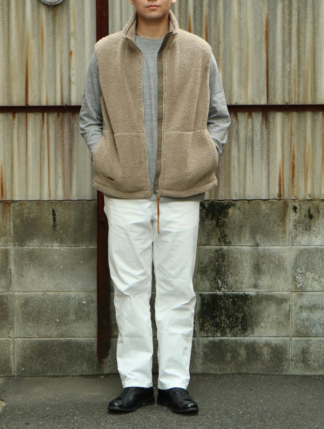 GALERIE VIE ボアジャケット 憂 グレージュ