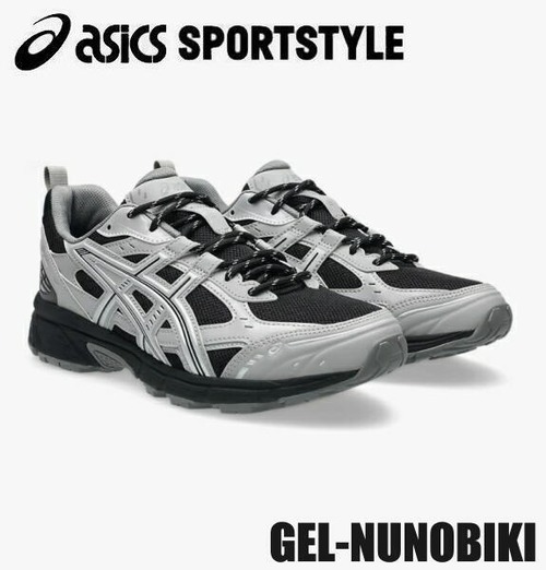 アシックス スニーカー スポーツスタイル ゲル ヌノビキ メンズ ブラック asics SportStyle GEL-NUNOBIKI Black/Cement Grey 1203A536