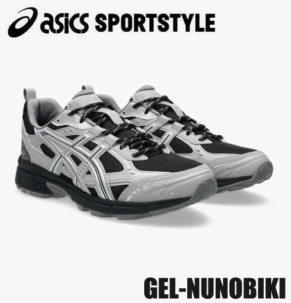 アシックス スニーカー スポーツスタイル ゲル ヌノビキ メンズ ブラック asics SportStyle GEL-NUNOBIKI Black/Cement Grey 1203A536