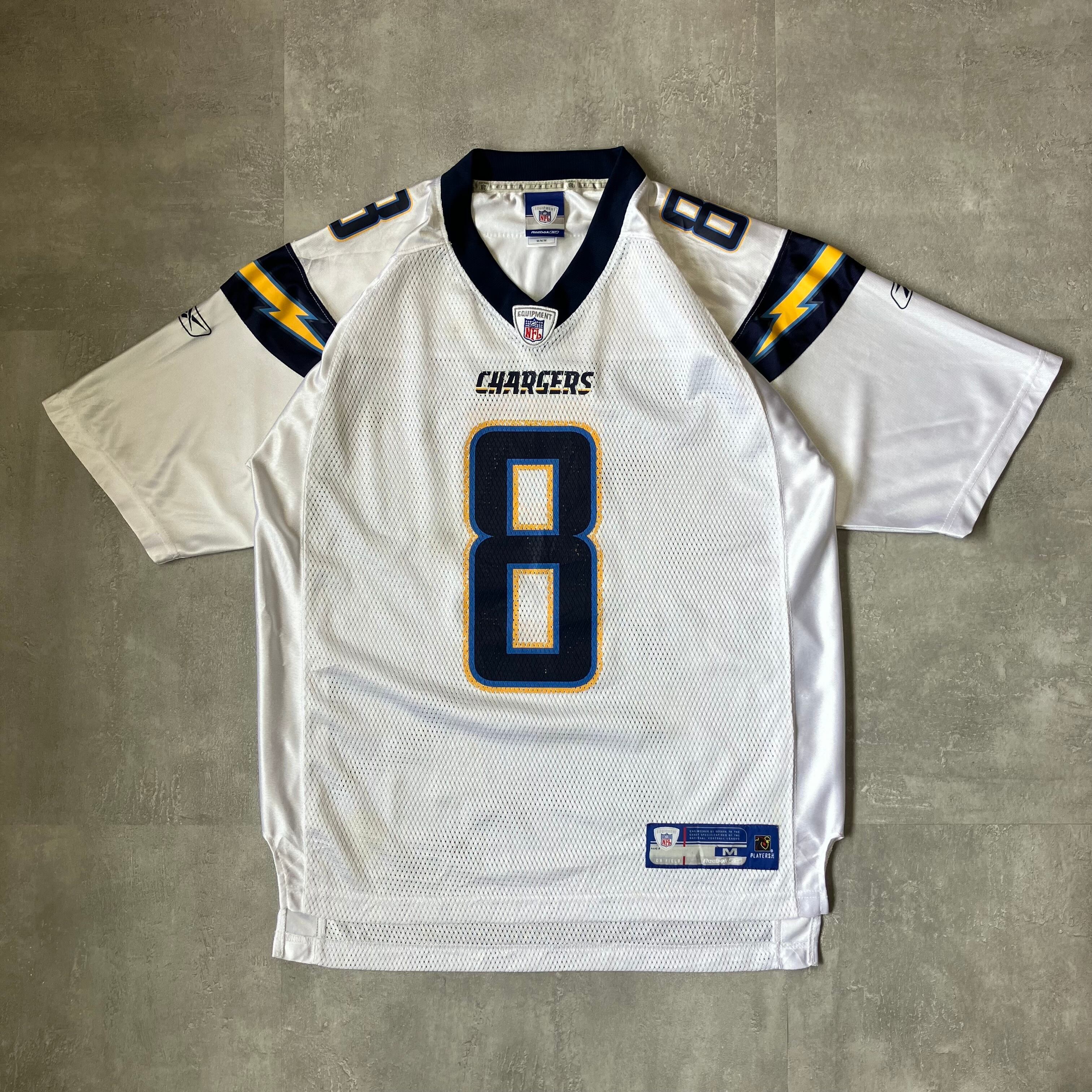 《M size》Reebok リーボック NFL CHARGERS ゲームシャツ No.3616
