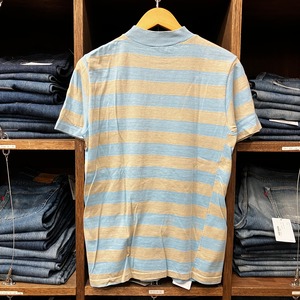 1970'S McGREGOR BLUE×BEIGE BORDER T-SHIRT