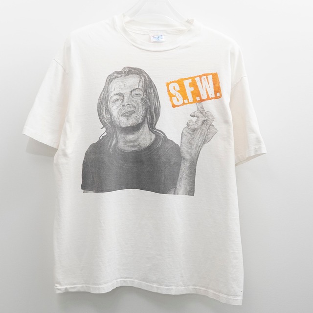 S.F.W. " Movie Promo Tee " Hanes XL 【A11-60】