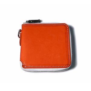GP16 round zip short wallet_MARGOT_orange
