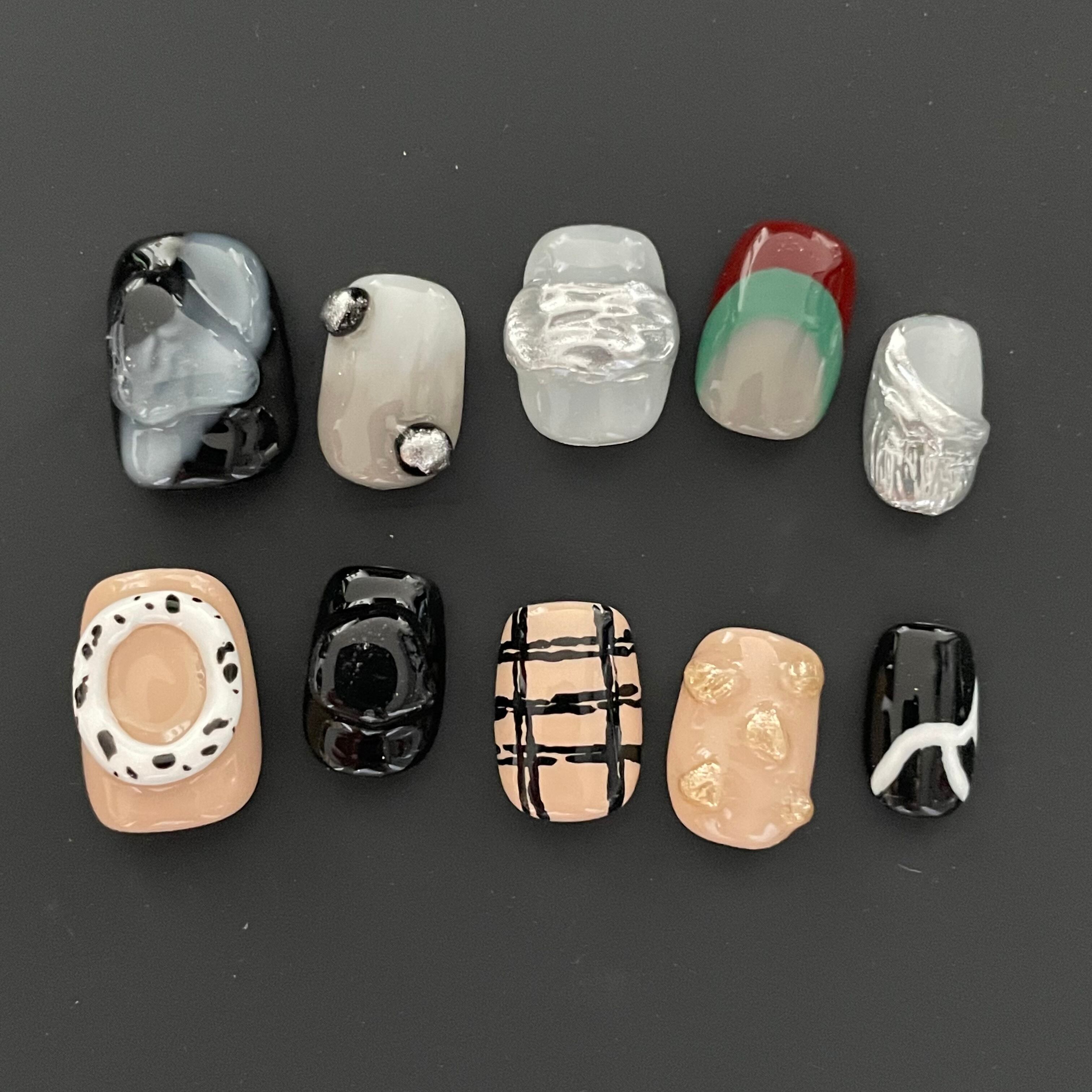 MIUぷっくりニュアンスハンドメイドネイルチップ | MIU NAIL