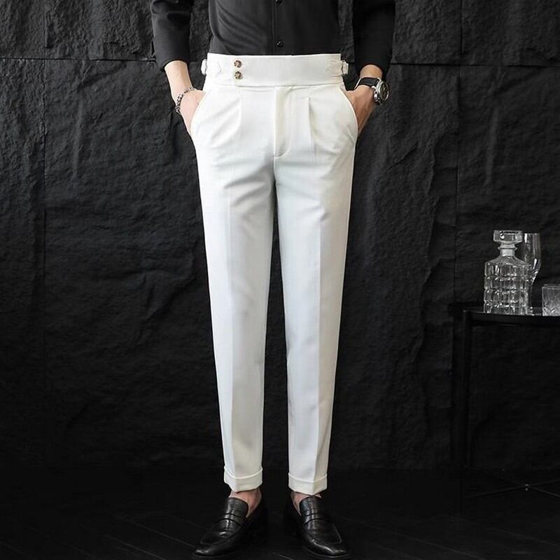 カジュアル9分丈スーツパンツ(7color) M0108