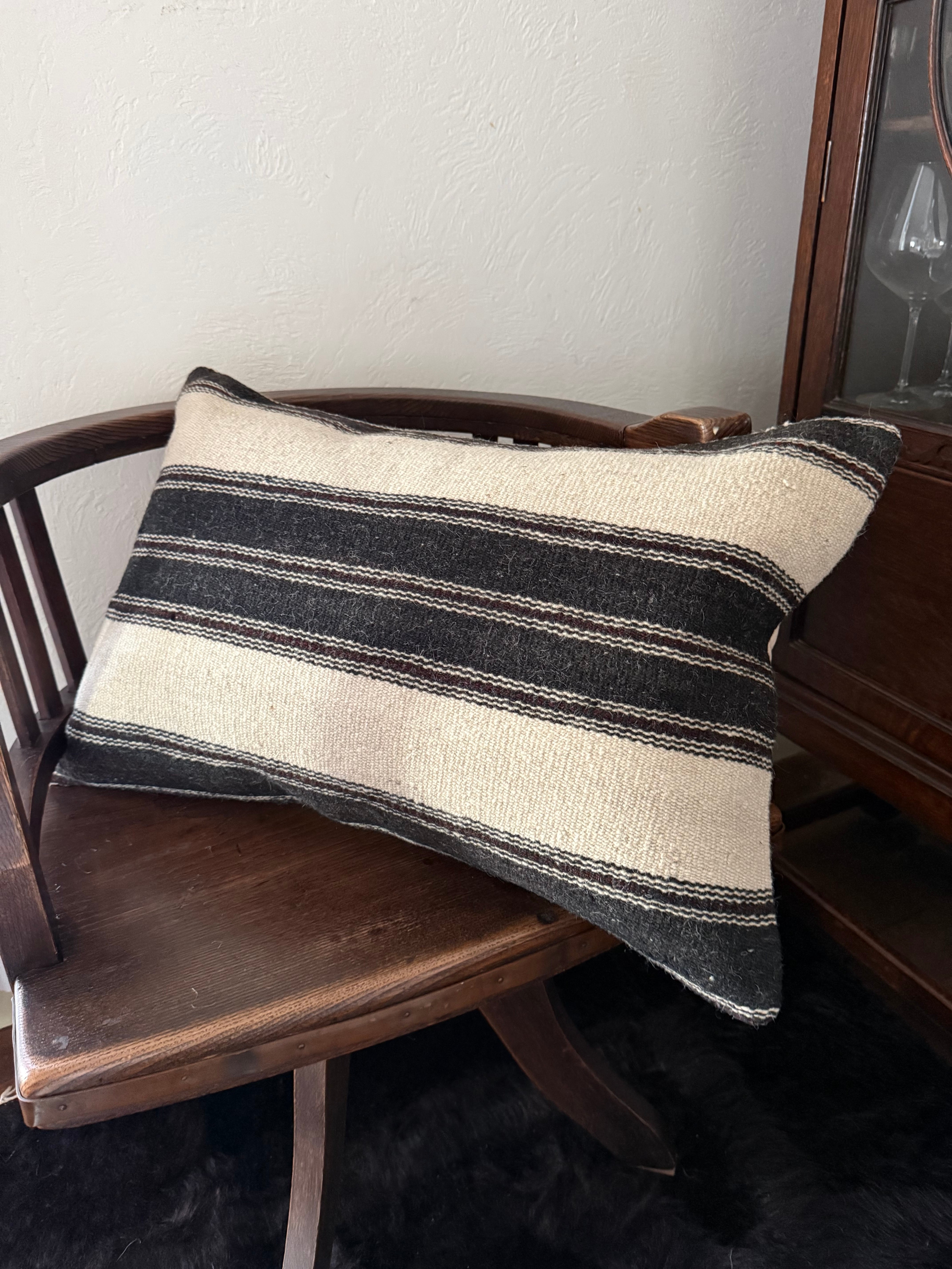 01 Vintage Battaniye Brown Multi （ヴィンテージ バッターニエ