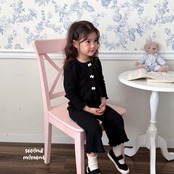 韓国子供服 / 26Autumn / 〖取寄〗second moment / ペペロブーツカットパンツ / キッズ服 / 女子服 *XS~JL*
