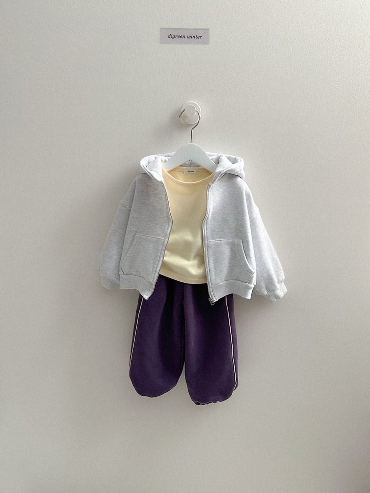 〖取寄〗韓国子供服 / 26winter / Digreen / キャラメルフードジップアップ / キッズ / 冬服 *S~2XL*