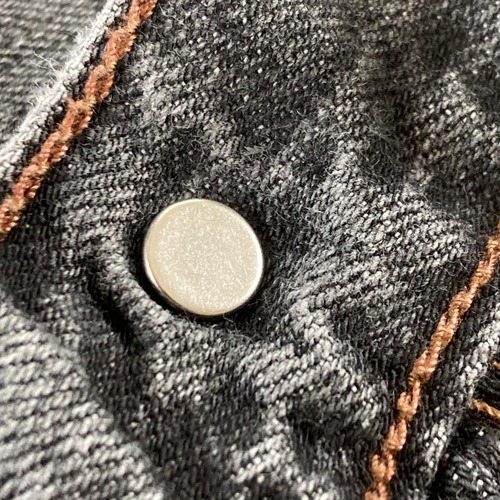 【W38 L32】 usa levi's 先染ブラック リーバイス 559 詳細写真8