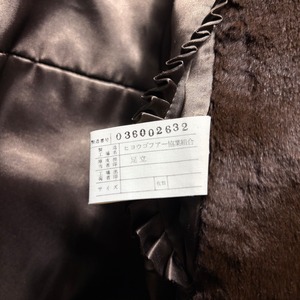 vintage KENZO rabbit fur coat