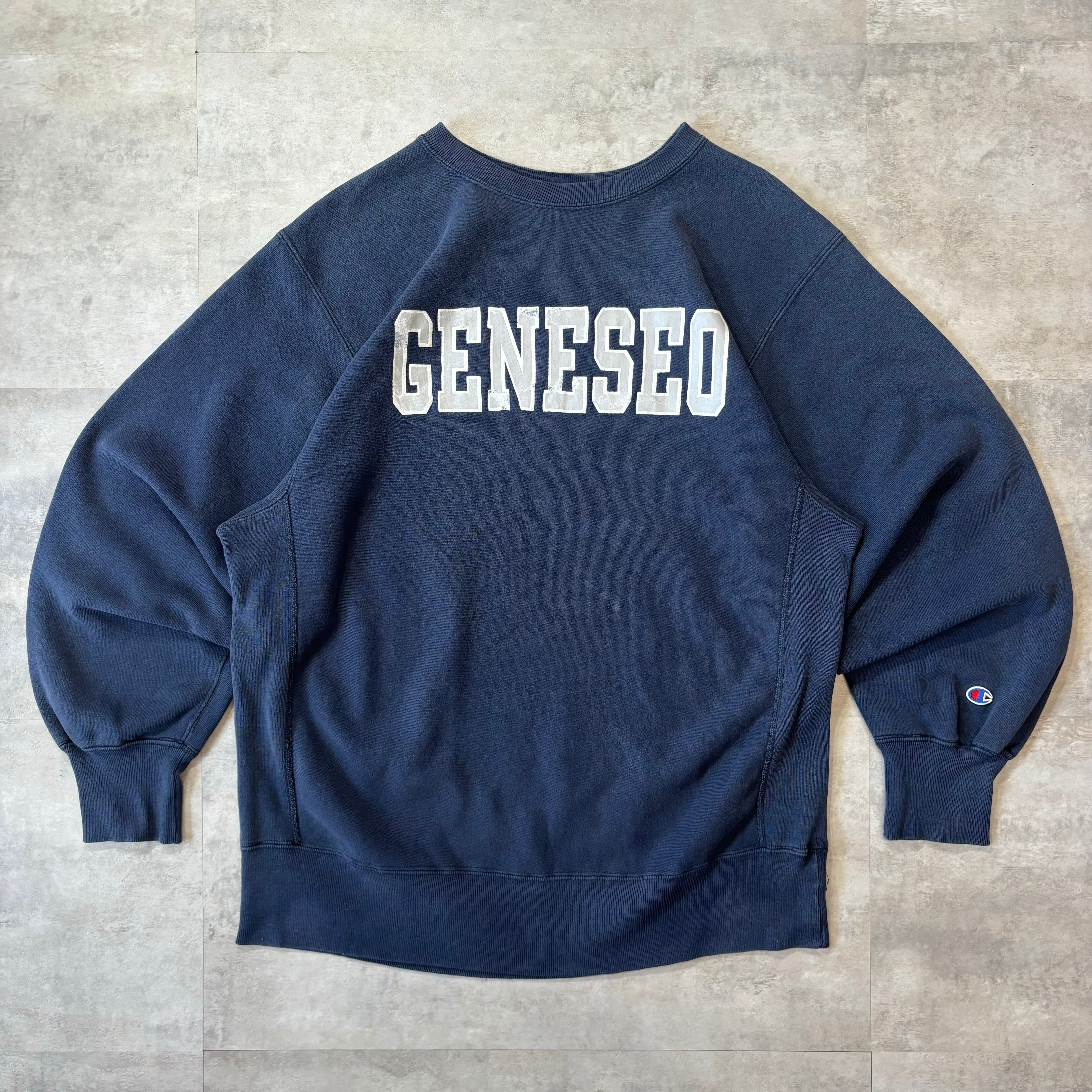 champion リバースウィーブ vintage 80's トリコタグ ナス紺 no.1290