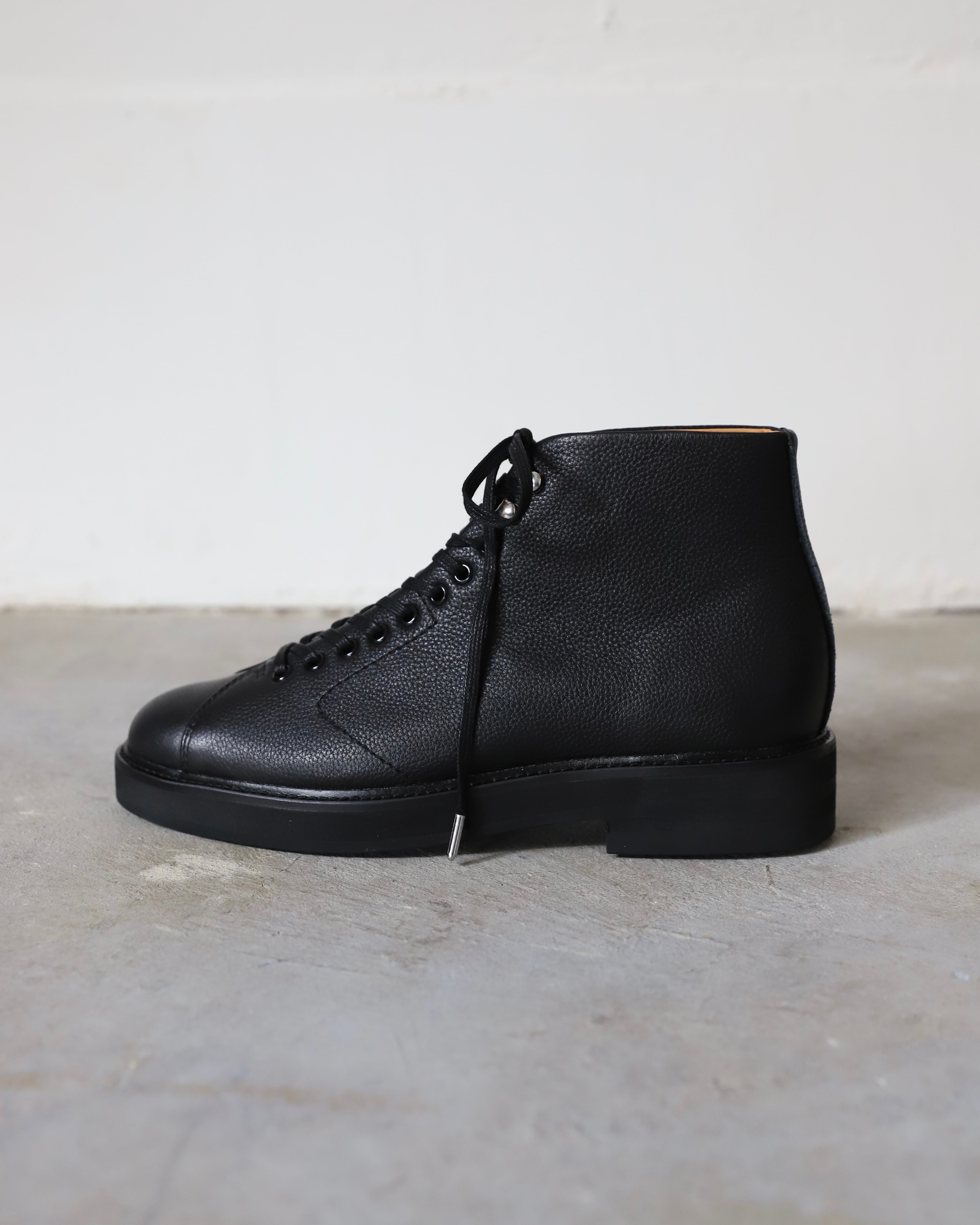22-24cm】Toe Lace up Leather Boots | AMBERGLEAM 22-24cm】Toe Lace up Leather Boots | AMBERGLEAM