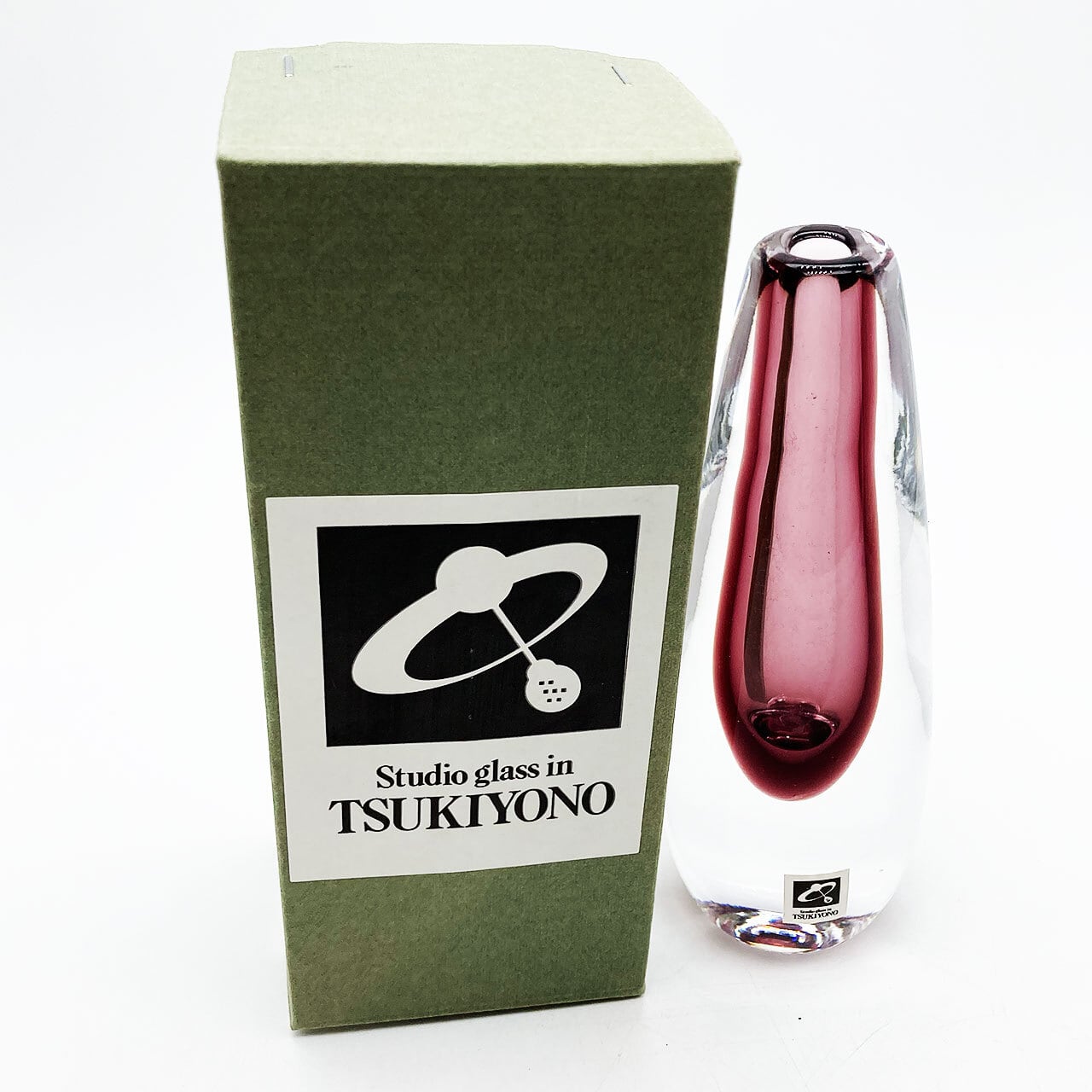 月夜野工房 花瓶 一輪挿し クリア グレープ SOMMERSO ソンメルソ 月夜野工房 花瓶 一輪挿し クリア グレープ SOMMERSO ソンメルソ 15.3