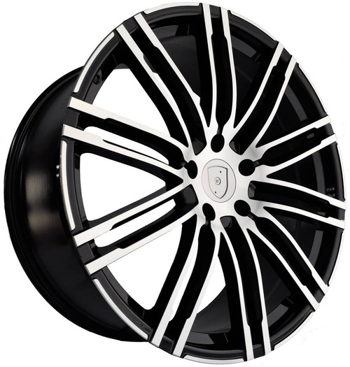 22インチ Black ホイール ( 4本セット ) ポルシェ カイエン -DFO-1299