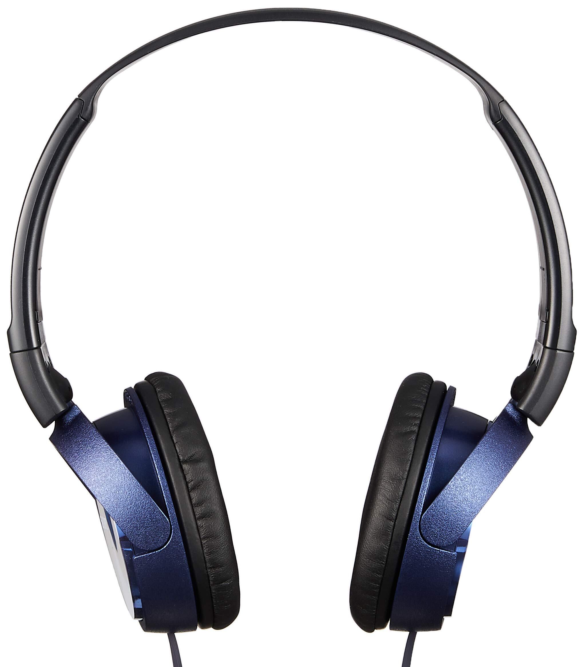 ソニー ヘッドホン MDR-ZX310 : 密閉型 折りたたみ式 ブルー MDR-ZX310