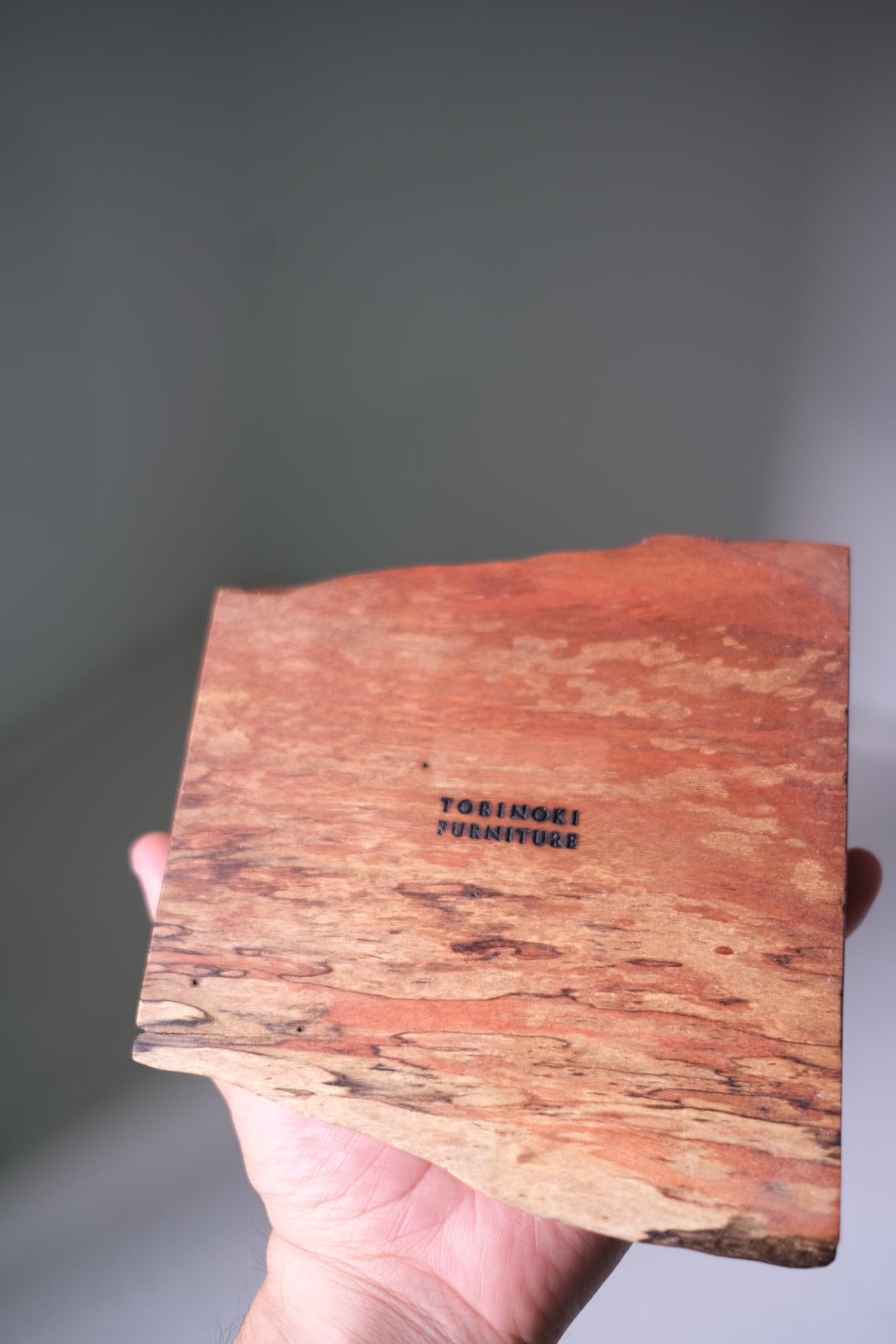 一枚板お香立て 椨 精霊が宿る木 tabu #143 | TORINOKI FURNITURE