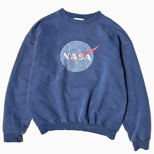Vintage 90's【Hanes】"NASA" Faded Sweat