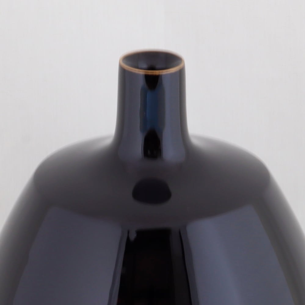912 輪島塗 花器／瓶子形／黒塗 | 輪島塗 加藤漆器店 公式オンライン