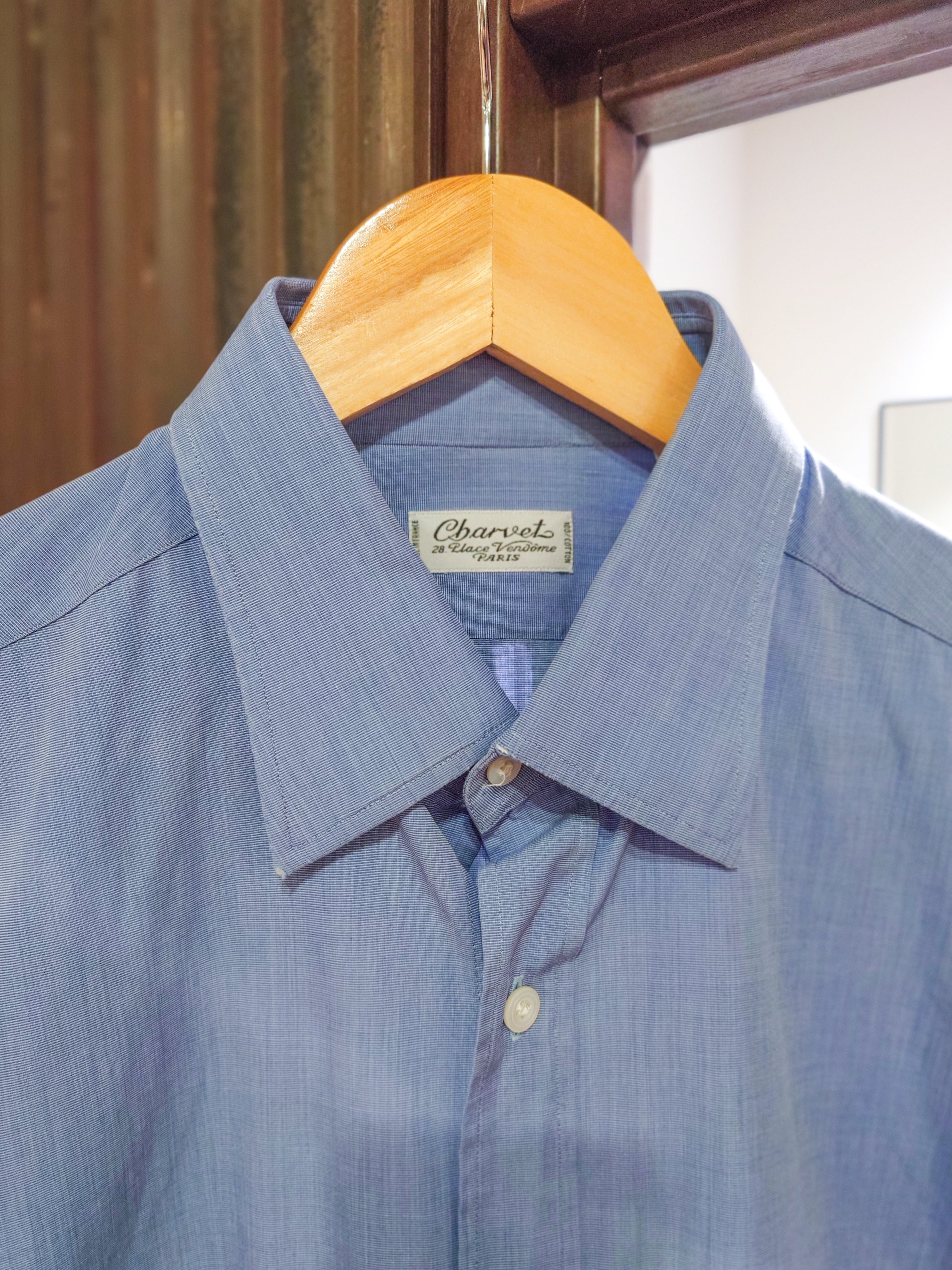 OLD Charvet COTTON SHIRT | STRAYSHEEP ONLINE