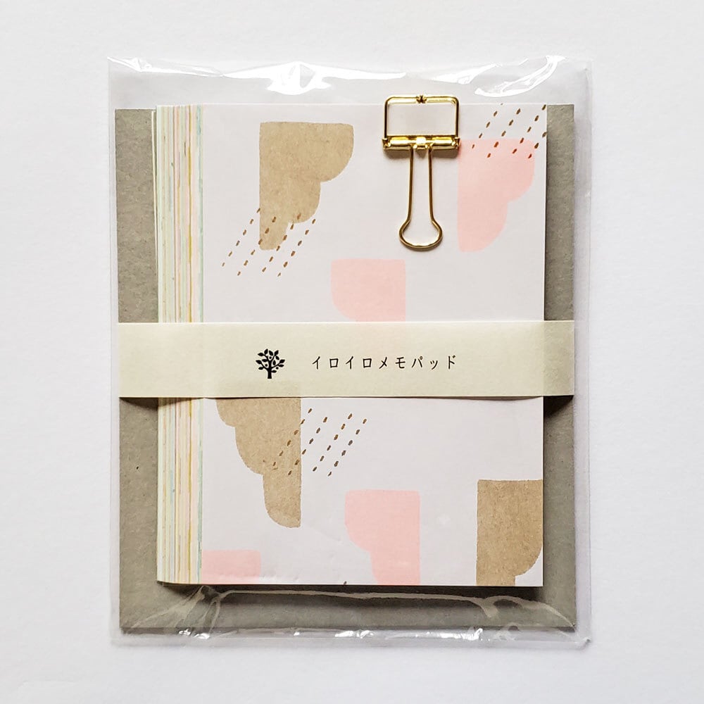 水縞 イロイロメモパッド パステル M 50枚アソート