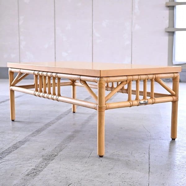 カサブランカローテーブルラタンコーヒーテーブル