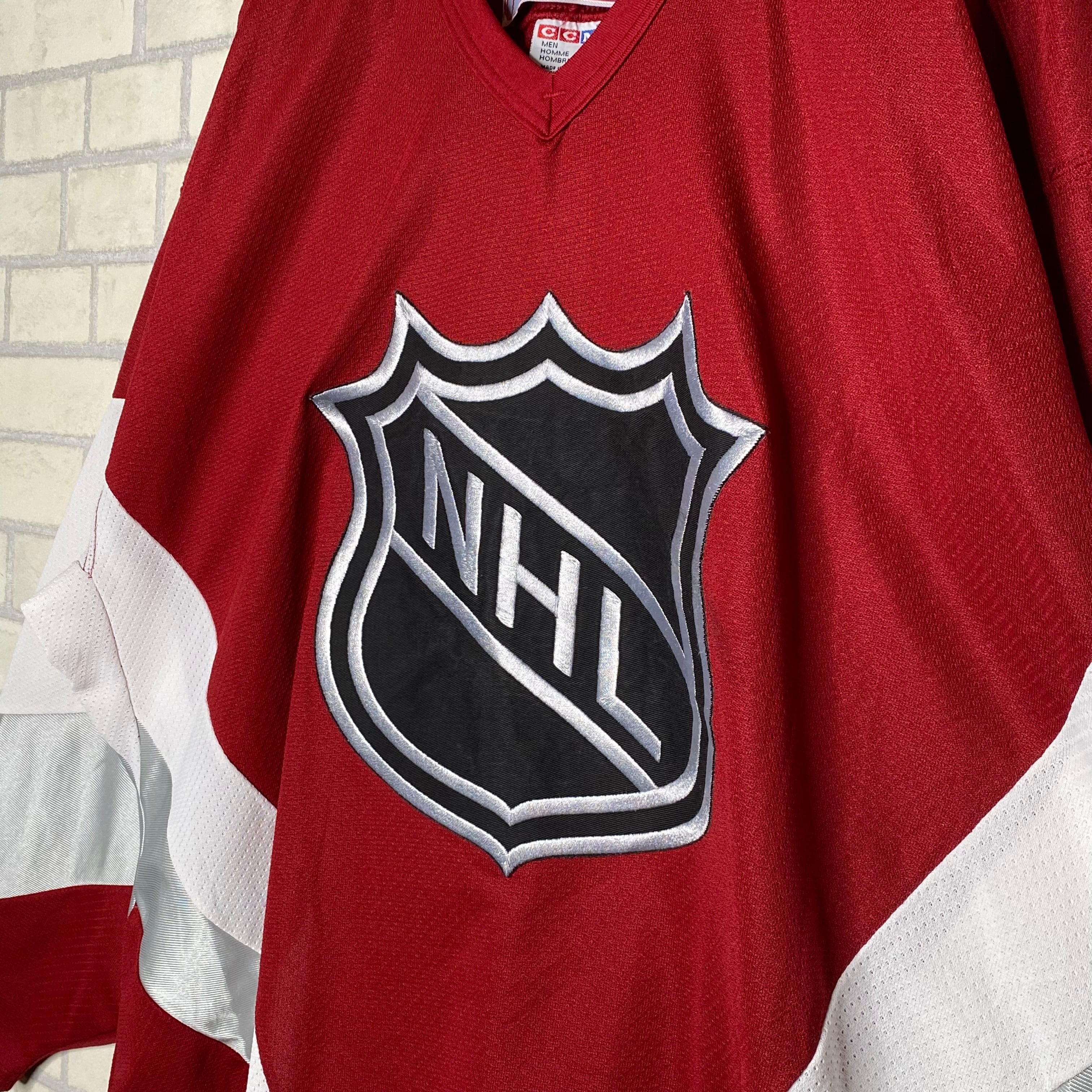 NHL ホッケーシャツ XL カナダ製 ユニフォーム 状態良好 | 古着屋OLDGREEN
