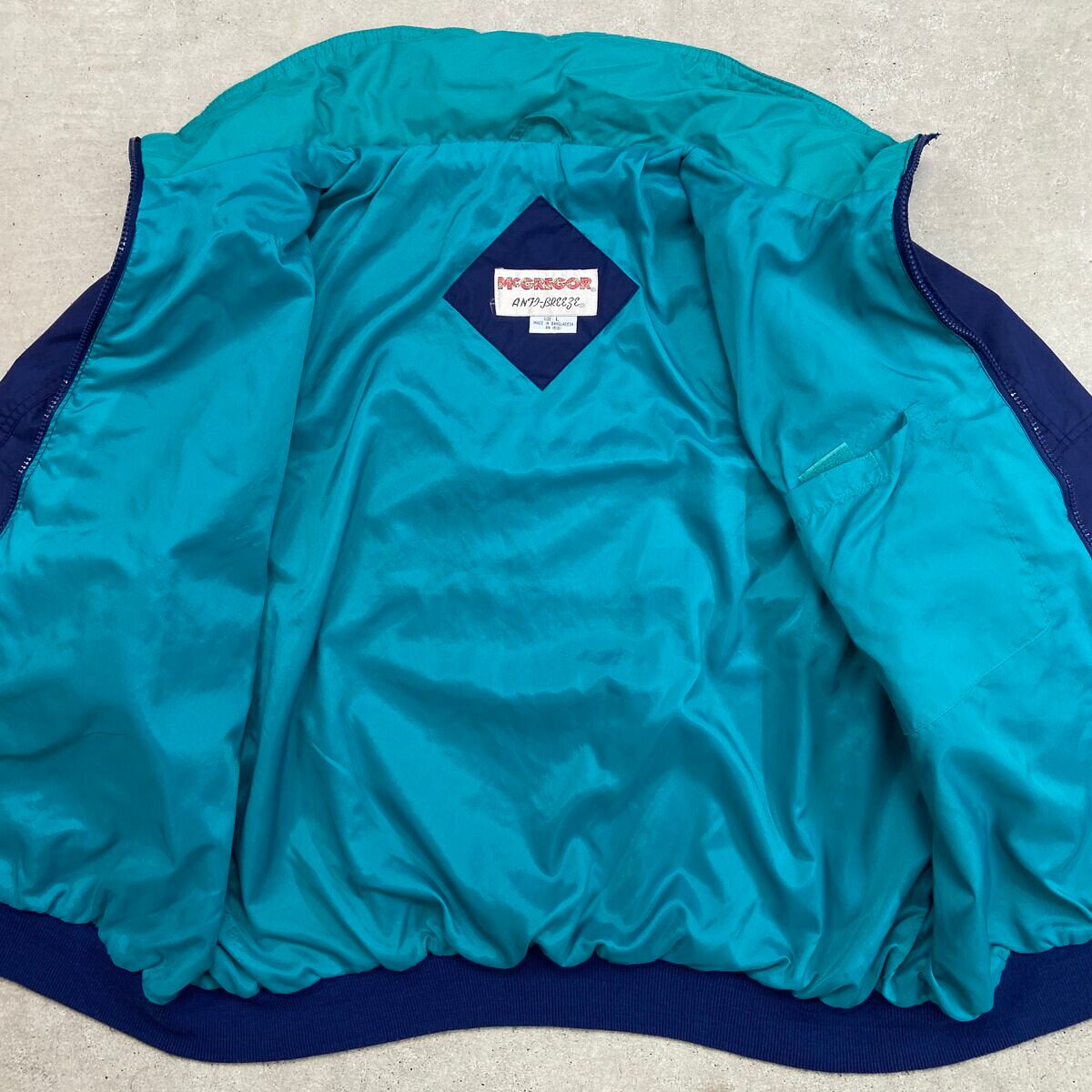 90年代 McGREGOR Anti-Freeze ナイロンジャケット メンズL 古着 90s