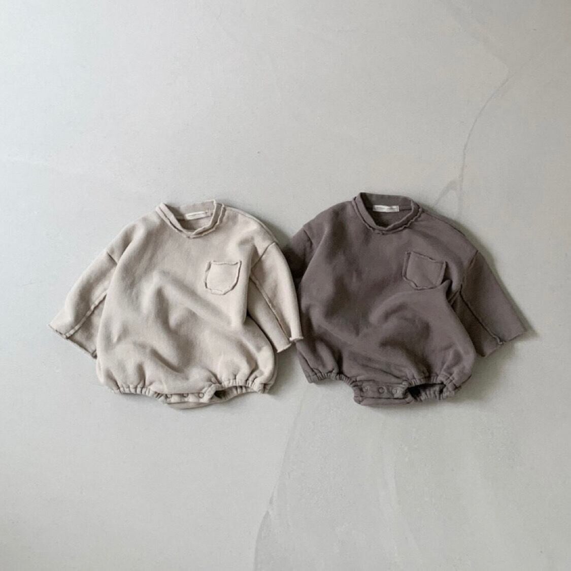 カットオフスウェットロンパース2